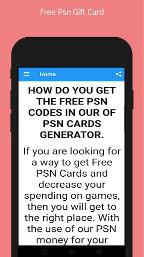 my free psn codes gift screenshot 2