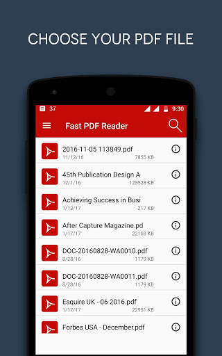 Schneller PDF Reader screenshot 1