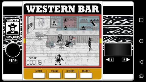 웨스턴 바(80년대 액정게임기, CG-300) screenshot 2