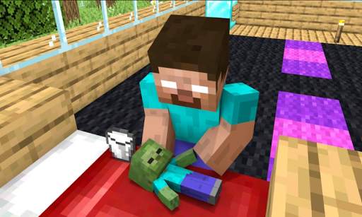 Monster School Mod for Minecraft PE screenshot 2
