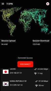 T-VPN screenshot 1