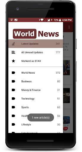 World News: International News, Breaking News App 1 تصوير الشاشة