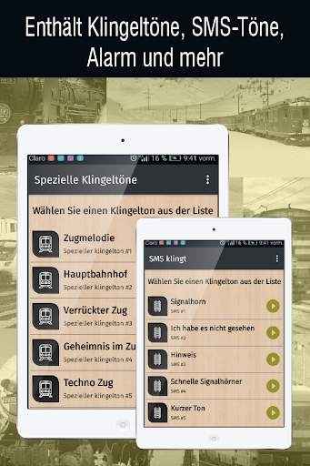 klingeltöne zug kostenlos, zug töne app screenshot 9