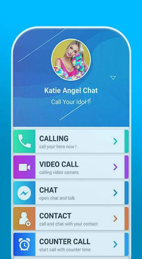 Fake Katie Angel Tv Call & Chat screenshot 1