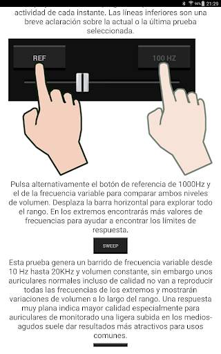 Test de auriculares  screenshot 15