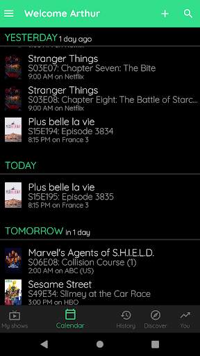 TV Show & Movie Tracker - Trakt client screenshot 4