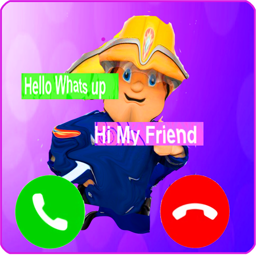fake video chat fireman sam prank icon