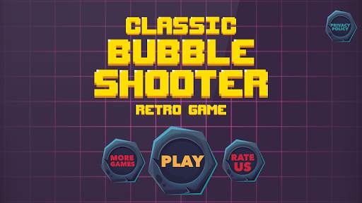 Classic Bubble Shooter Retro Game screenshot 1