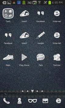 Jeans Go Launcher theme screenshot 1