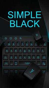 Modern Simple Black keyboard screenshot 2