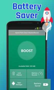 Speed Ram Clean Master(Boost) screenshot 3