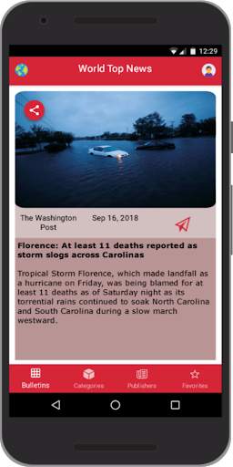 World Top News🌎- Breaking News in short!📱 screenshot 2