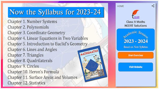 Class 9 Maths Solution 2023-24 screenshot 25