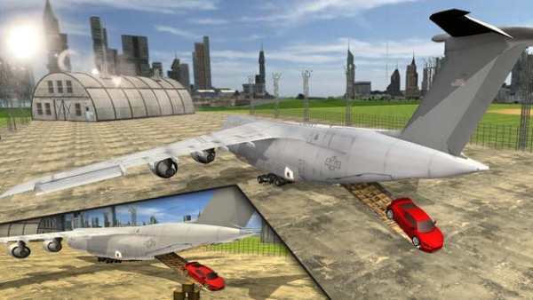 Car Transporter Plane Sim 2016 screenshot 9