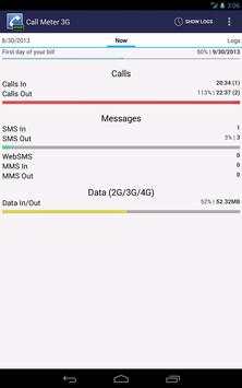 Call Meter 3G screenshot 8