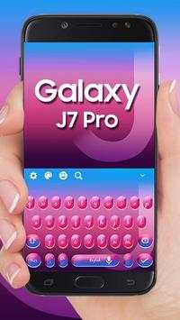 Keyboard Theme for Galaxy J7 Pro screenshot 1