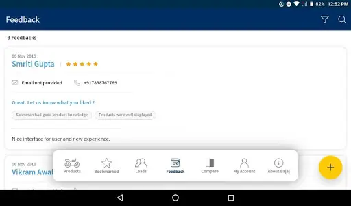 Bajaj Showroom App screenshot 2
