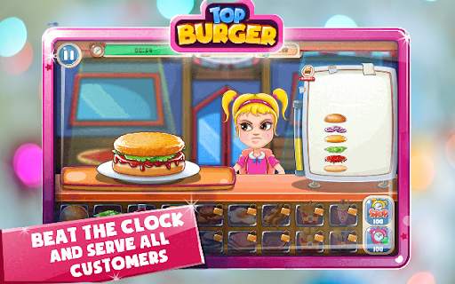 Cooking Games For Girls - Burger Game screenshot 1