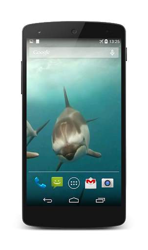 Dolphins Live Wallpaper screenshot 3