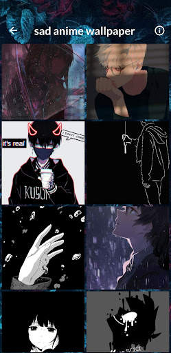 sad anime wallpaper screenshot 5