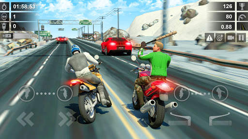 Road Rush - Street Bike Race screenshot 2