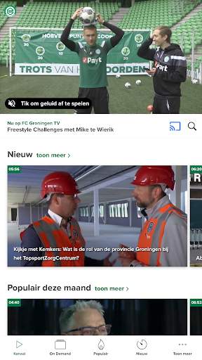 FC Groningen TV screenshot 2