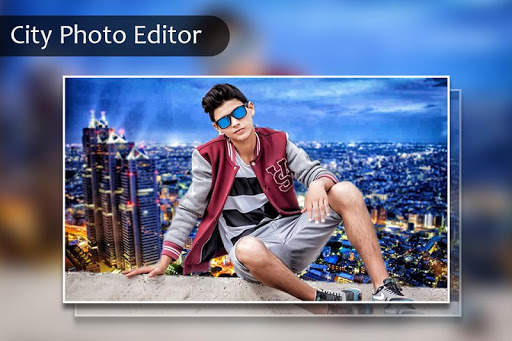 City Photo Editor : Hording Photo Frame screenshot 1