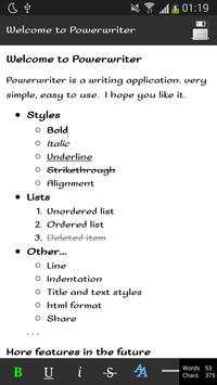 Power writer скриншот 5
