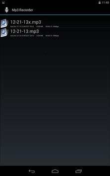 MP3 Recorder 2 تصوير الشاشة