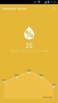 Humidity Sensor (IoT App) screenshot 1