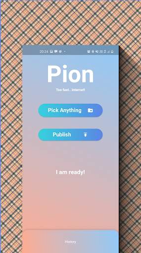 Pion Web Share photo, video, audio, pdf screenshot 3