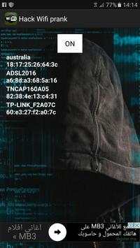 WPA WPA2 WEP WIFI Hack Prank screenshot 1