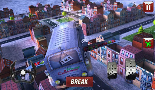 Christmas Flying Car games screenshot 2