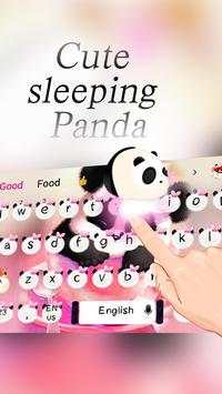 Cute pink panda keyboard screenshot 3