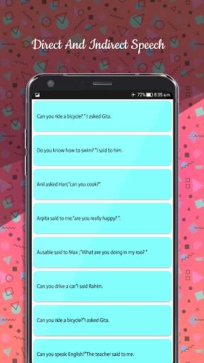 Direct And Indirect Speech screenshot 4