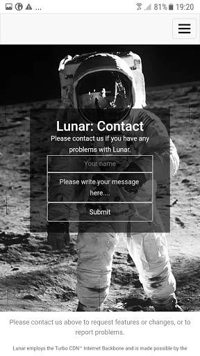 Lunar Web Browser screenshot 2