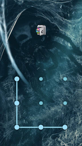 AppLock Live Theme Spider – Paid Theme screenshot 1
