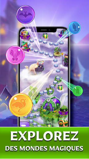 Bubble Shooter Witch 2021 - Magic Puzzle POP Games screenshot 3