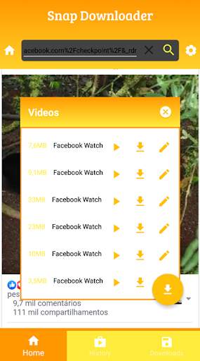 Snap Downloader screenshot 1