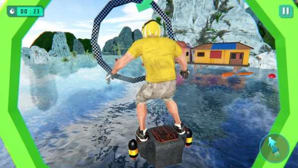 JetPack FlyBoard- Water Race screenshot 5