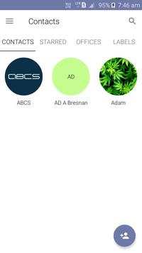 Contacts screenshot 2