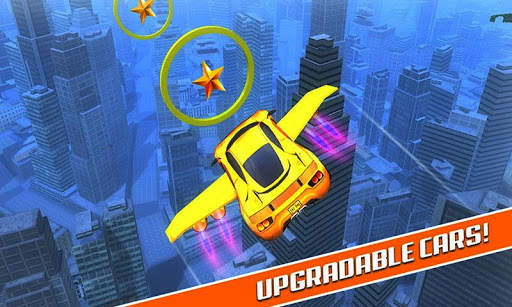 Flying Car 3D: Race Car Simulator 2017 screenshot 1