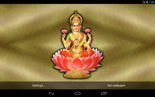 Mata Lakshmi Live Wallpaper screenshot 8