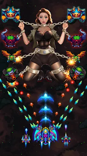 Galaxiga Arcade Shooting Game screenshot 1