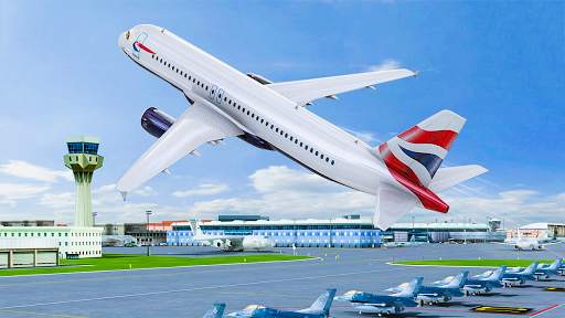 Real Airplane Flight Pilot Simulator 3D screenshot 5
