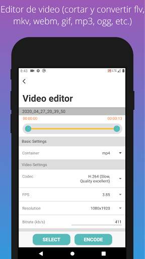 Grabador de juegos | Grabador de pantalla screenshot 5