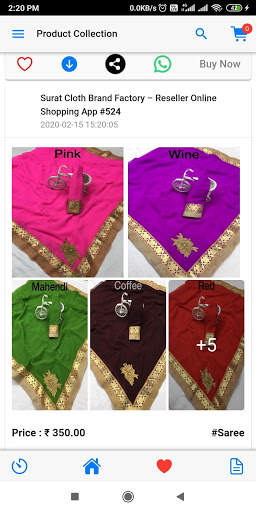 Surat Cloth Brand Factory@Wholesaler Reselling App screenshot 3
