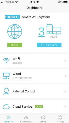 Ezmesh - Mesh WiFi Router System screenshot 1