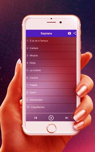 Chansons Soprano Full~Album screenshot 3