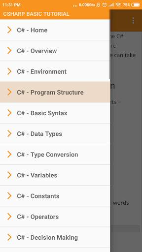 C# Tutorial screenshot 2